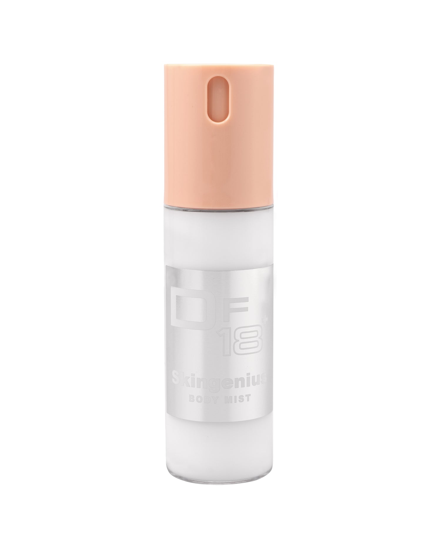 DF18+ Skingenius Body Mist. Hydrating body spray.